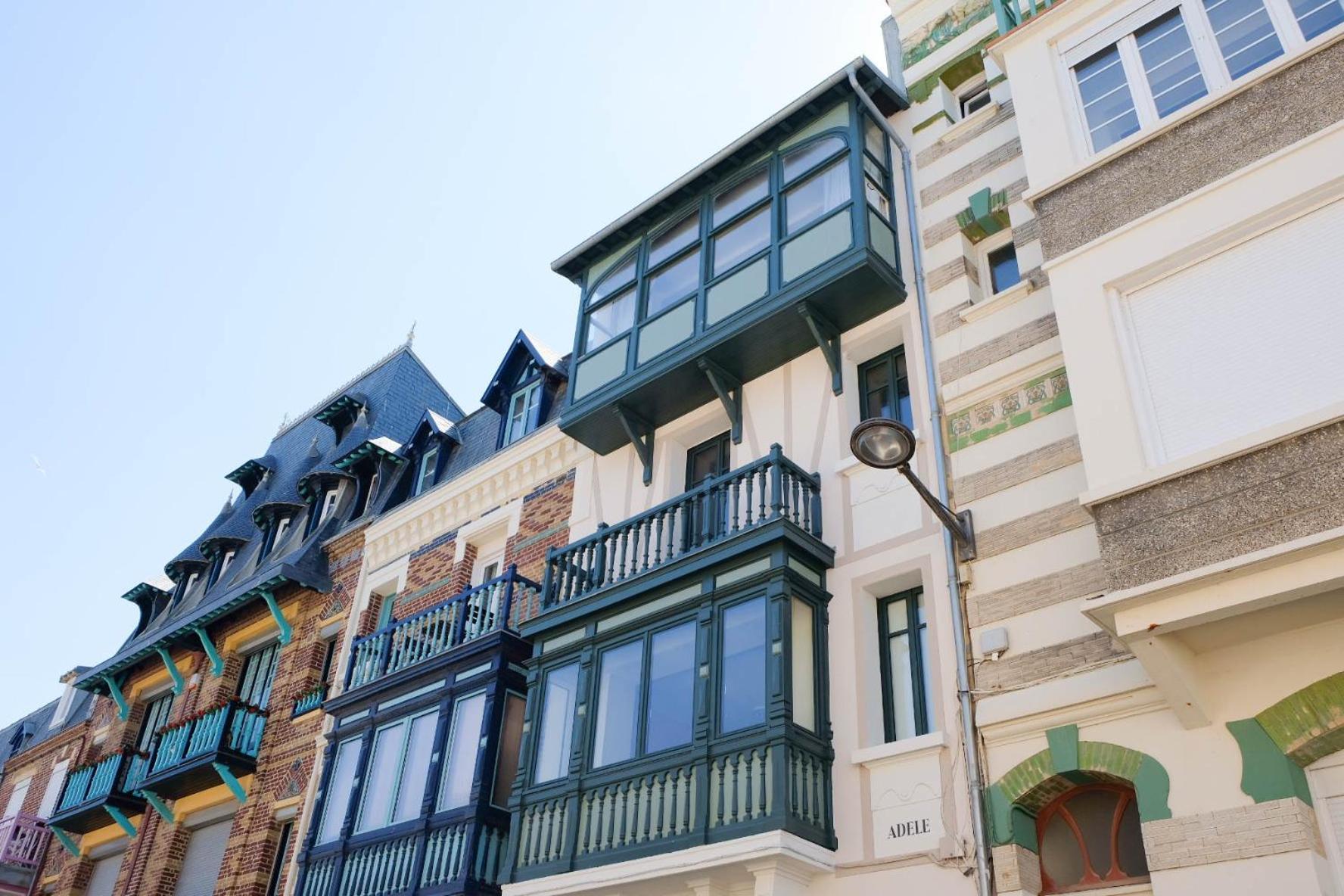 Villa Adele, Bow-Window Vue Mer - Appt 02 梅尔·莱斯·拜恩斯 外观 照片